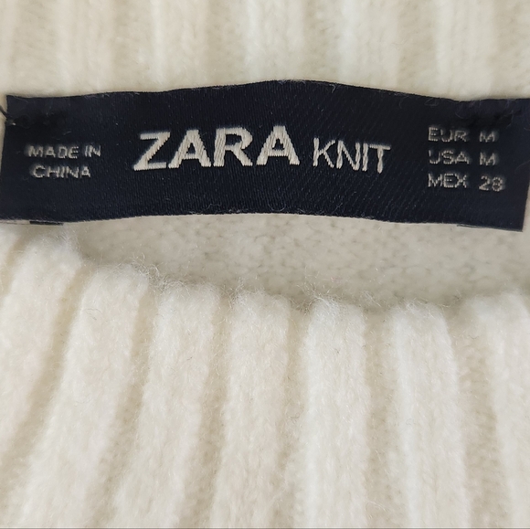 Zara Faux Fur Cuff Knit Sweater - Picture 7 of 13